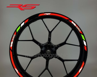 Reflective Motorcycle Wheel Stickers Decals Rim Tape Stripes