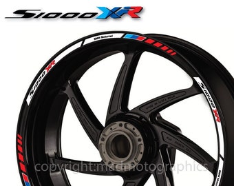 Amazon | S1000RR リムステッカーオートバイアクセサリー