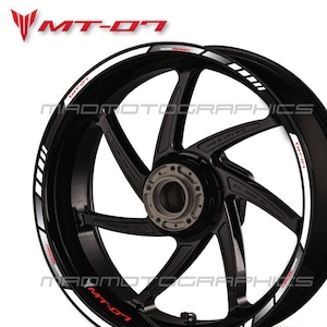 Yamaha MT 07 Graphics Kit - Wrath 2014-2023 - SpinningStickers