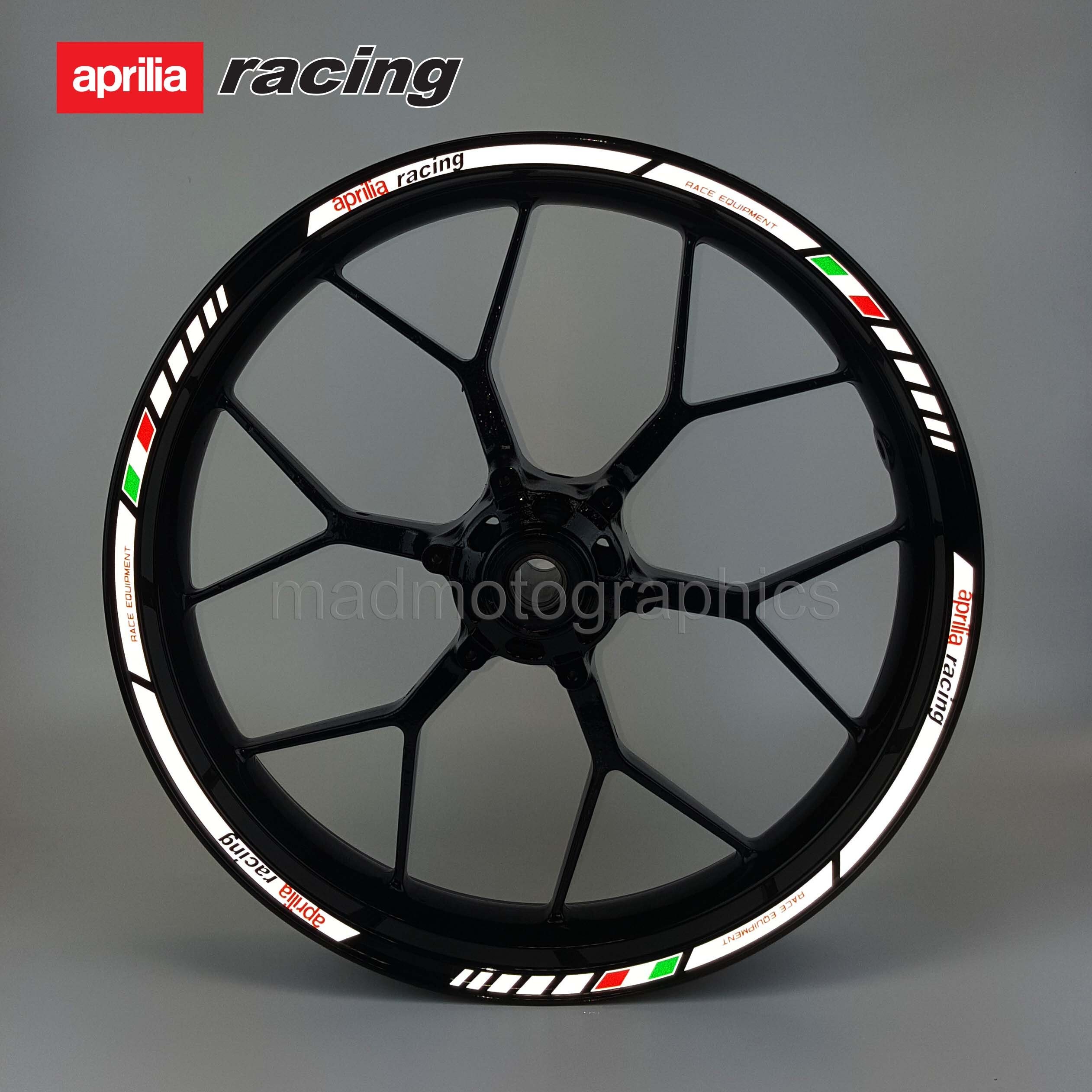 For Aprilia Shiver 750 Wheel Stickers Rim Tape Stripes Decals Graphics  Felgenaufkleber Autocollants de jante Rim Stickers Racing - AliExpress