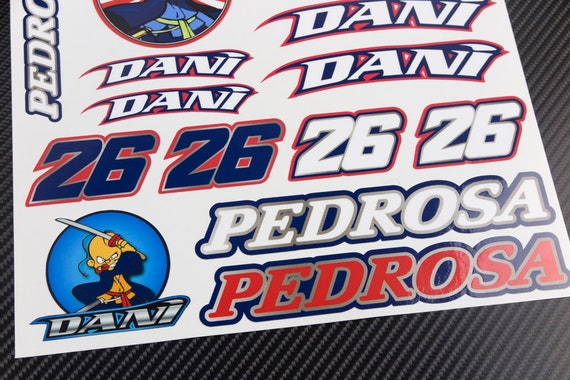 Moto GP Dani Pedrosa - vinilos decorativos de alta calidad