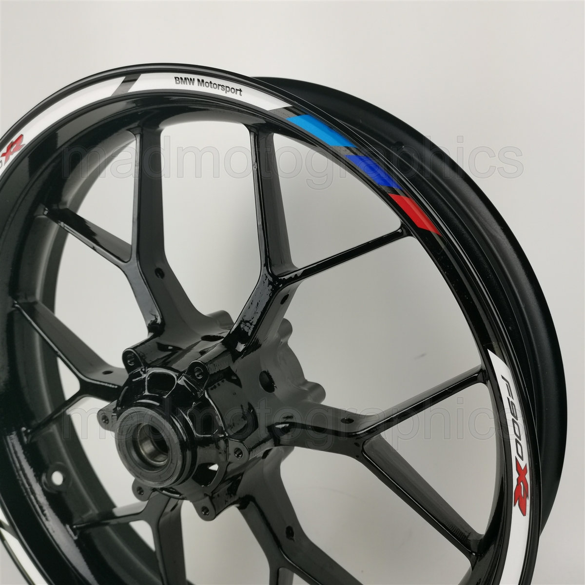 Produktbild von Felgenaufkleber Felgenrand Aufkleber Motorrad Kompatibel Mit BMW F800GS