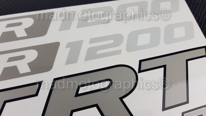 Reflective Motorcycle Stickers Graphics Fairing Decals for BMW R1200RT ...