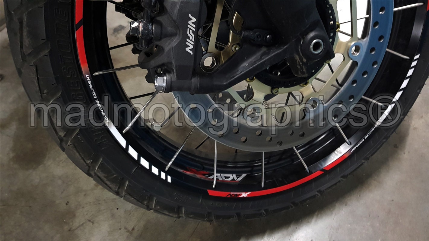 strisce adesive per ruote adatto per xadv strisce adesive