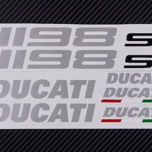 Full motorcycle motorbike sticker set fairing tank decals for DUCATI 1198 1198s Superbike oem size