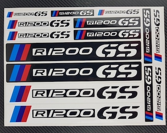Pegatinas para carenado de casco de motocicleta, calcomanías gráficas para BMW R1200GS Adventure Enduro laminadas