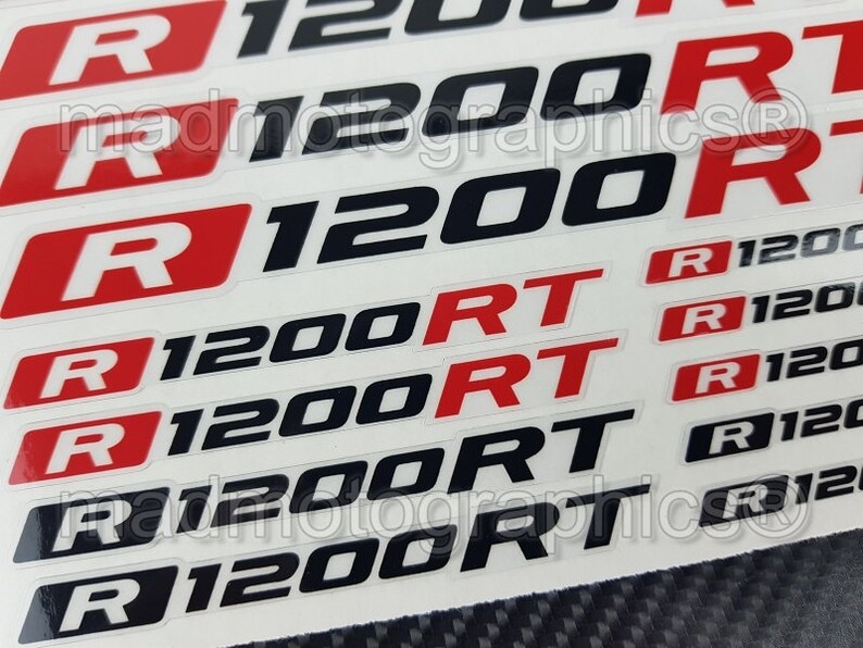 2 Parts Motorcycle Motorbike Fairing Helmet Stickers Race Track Bike ...