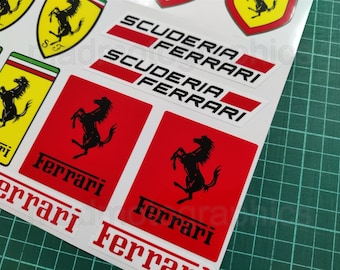 Personalised Ferrari Sticker