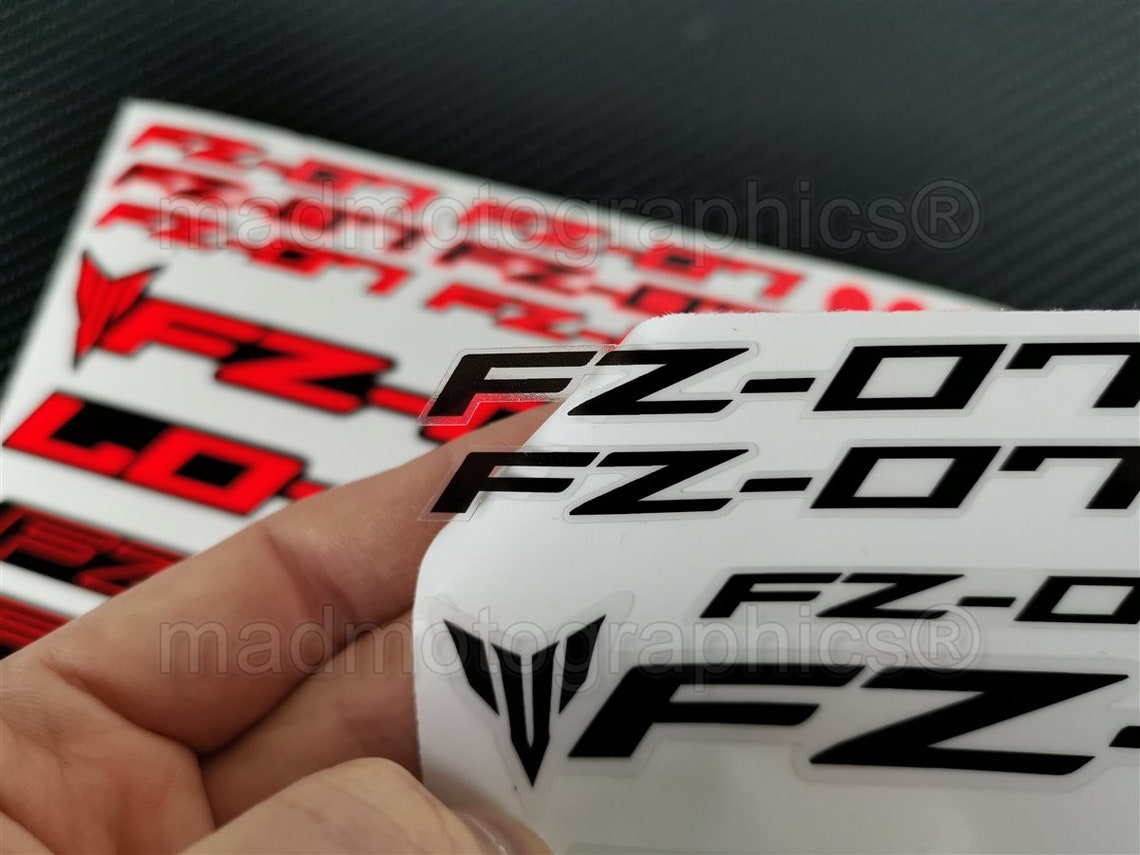 Two Parts Motorcycle Fairing Helmet Stickers Motorbike Graphics Decals ...