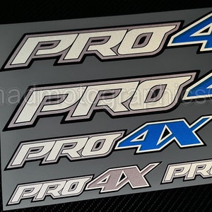 PRO4X for Nissan Navara Reflective Stickers Set Pickup Truck Body Tail ...