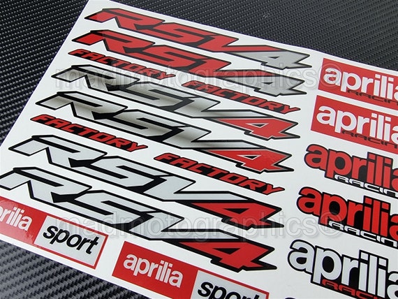 Reflective Motorcycle Decal Fairing Sticker for Aprilia
