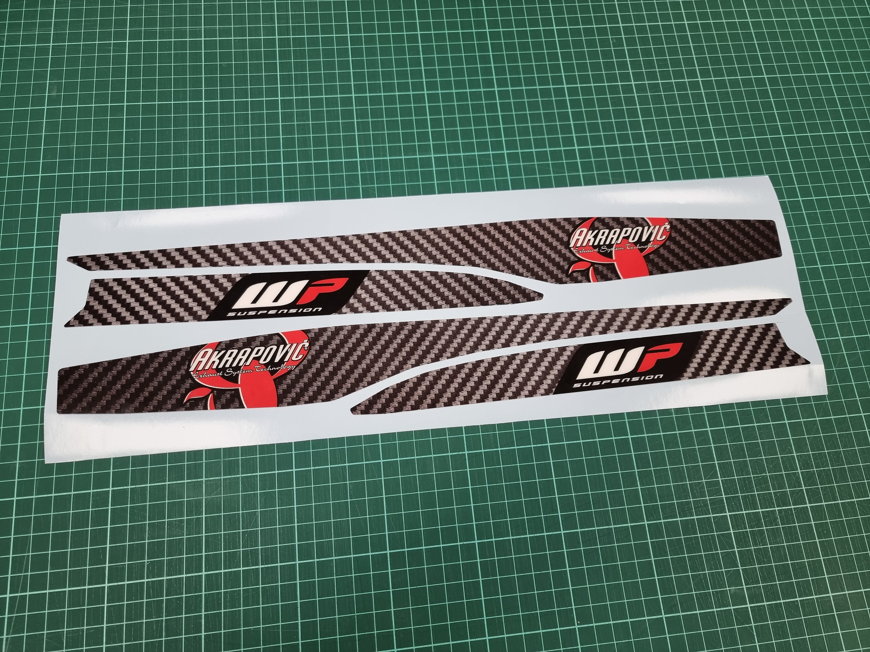 3D Glue Swingarm Reflection Stickers Decals Stripes