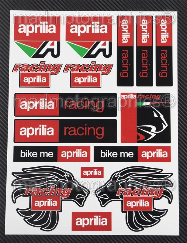 STICKERS - APRILIA RACING REPLICA 2023 for motorcycles 607146m
