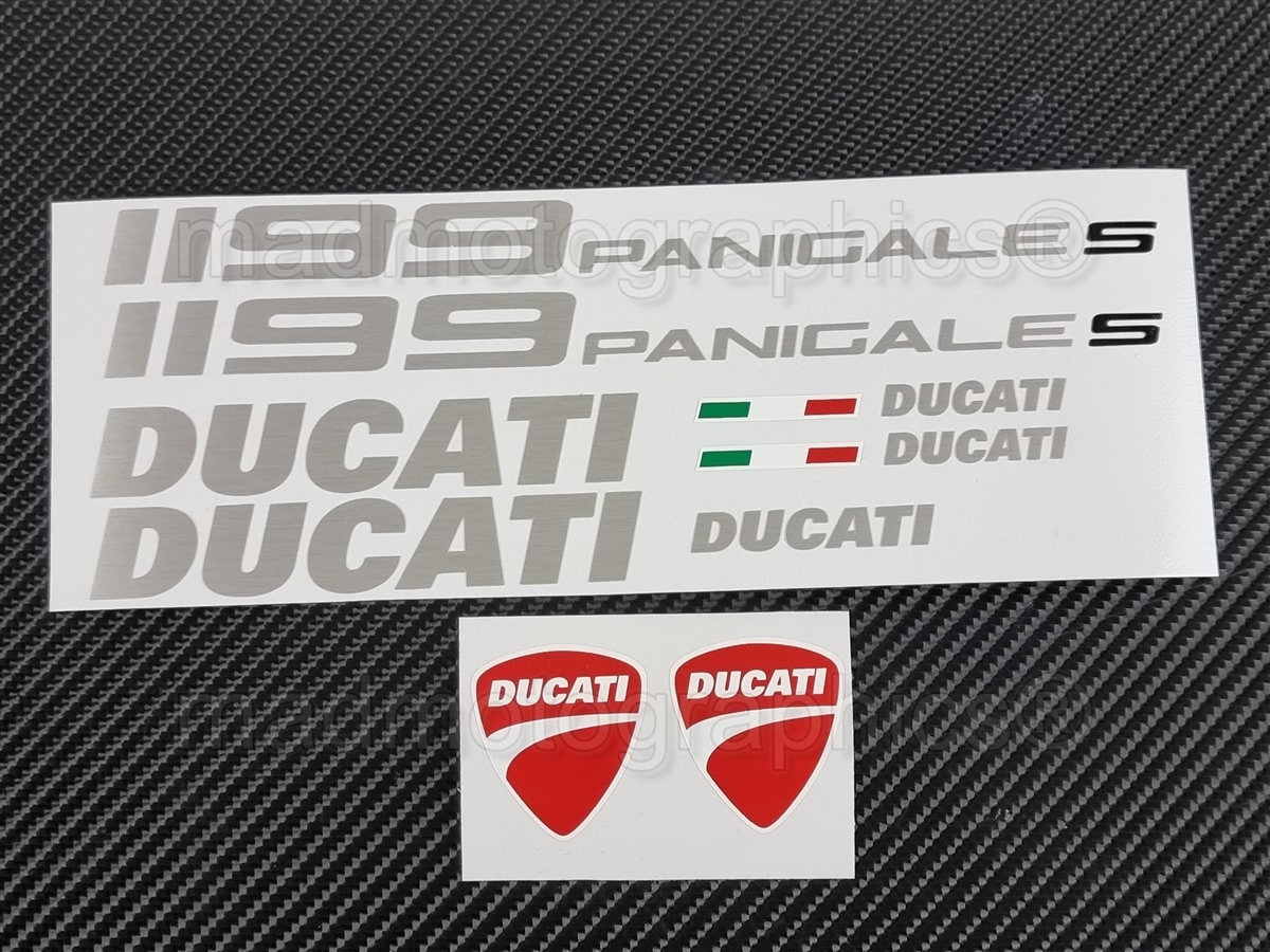Reflektierende Aufkleber Ducati lief Schild Aufkleber