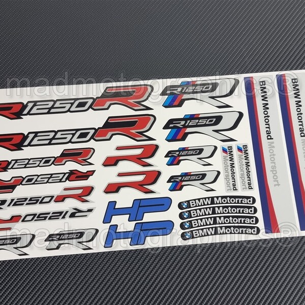 Bmw R1250 Decals Etsy Singapore