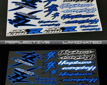 Suzuki Hayabusa 2021 - Onwards Custom Matte Gold Color Decals Set