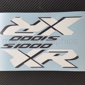 Motorrijwiel niet oem size kuip stickers fiets graphics decals voor BMW S1000XR s1000XR Gelamineerd