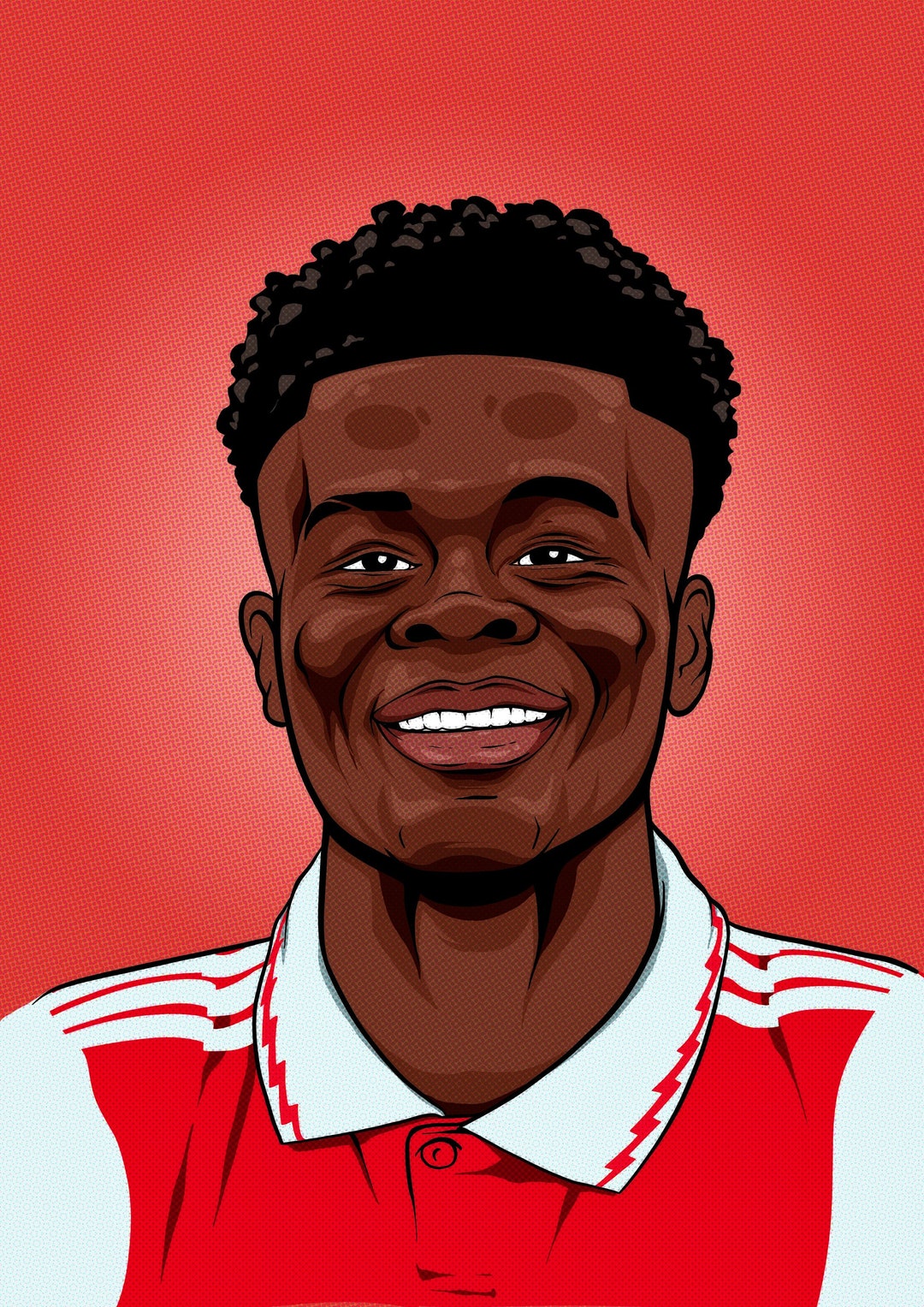 Bukayo Saka Digital Print - Etsy