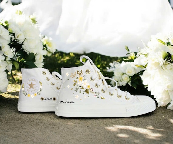 Flores Bordadas Flores Para Zapatillas Flores Bordadas Vans