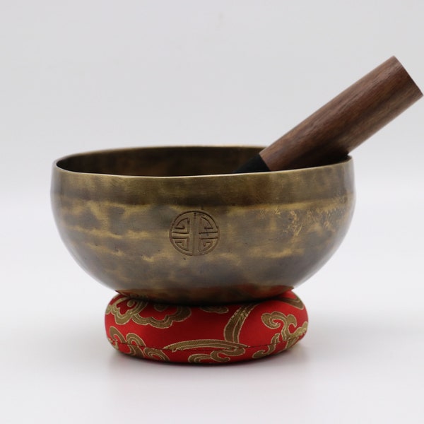 Spirituele 5 inch Full Moon Singing Bowl uit Nepal-meditatie Bowl-Tibetaanse Singing Bowl-Blessing Bowls