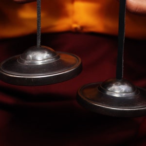 High Quality Spiritual 2.5 inches Special  Tingsha  From Nepal-Meditation Sound-Sound Healing-Meditation Practice