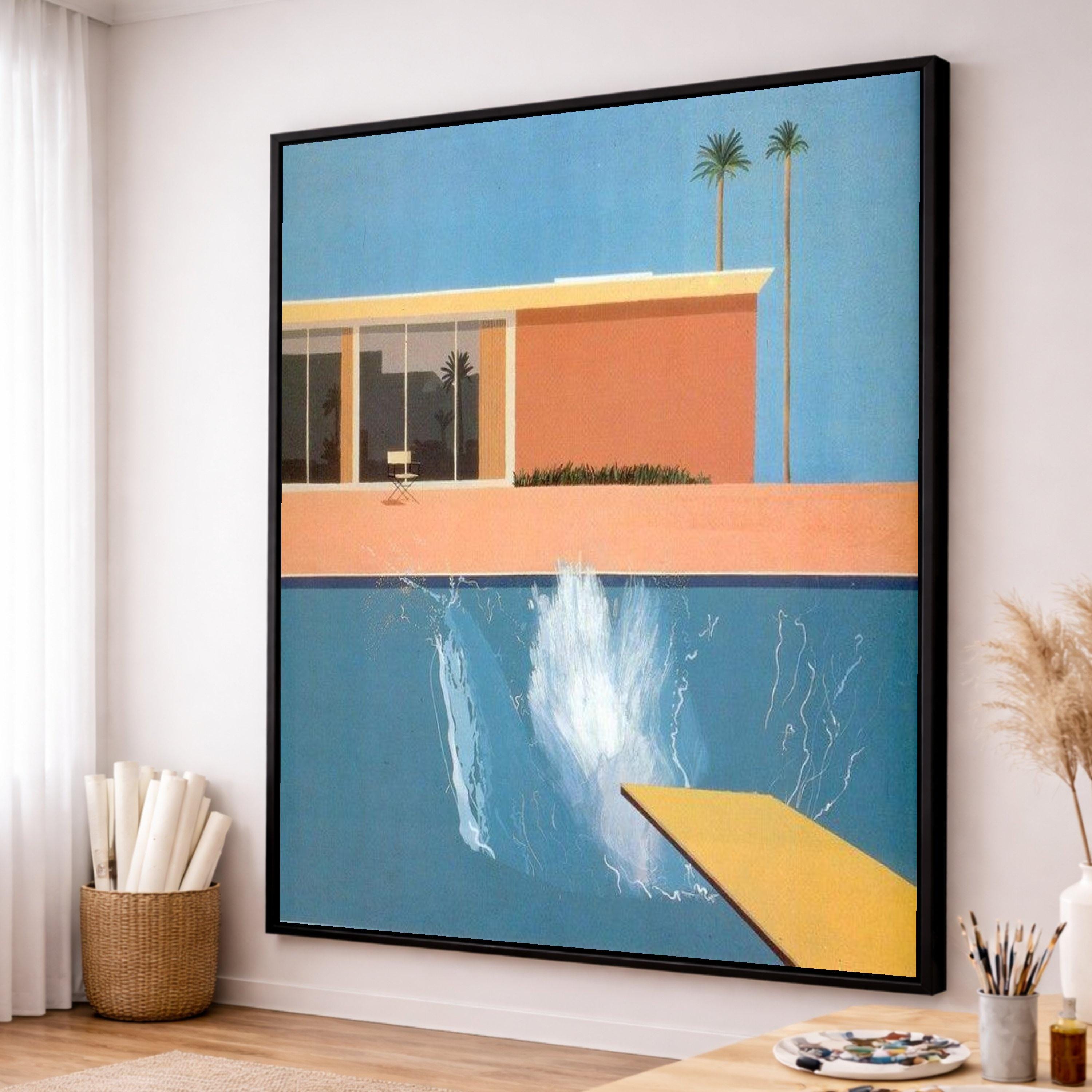 David hockney a bigger splash - Etsy 日本