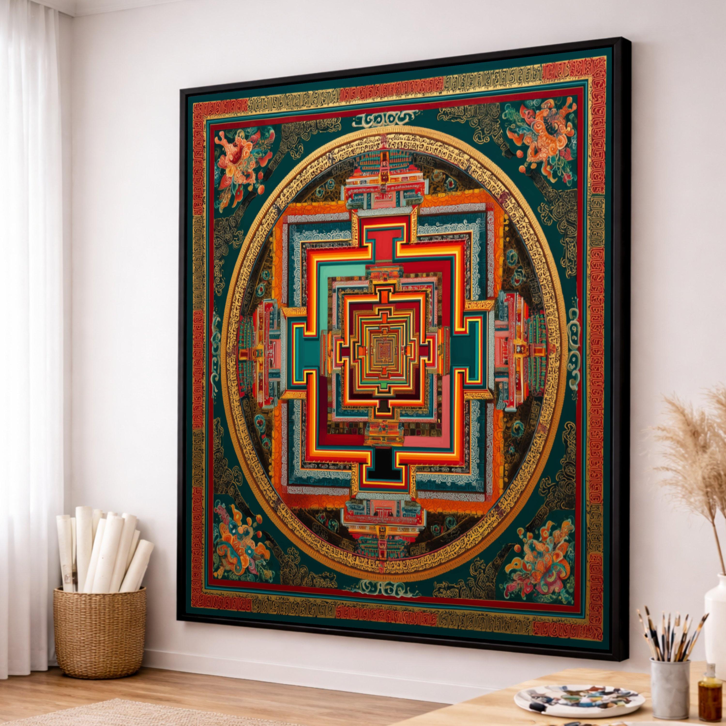 Tibetan Wood Panel - Etsy