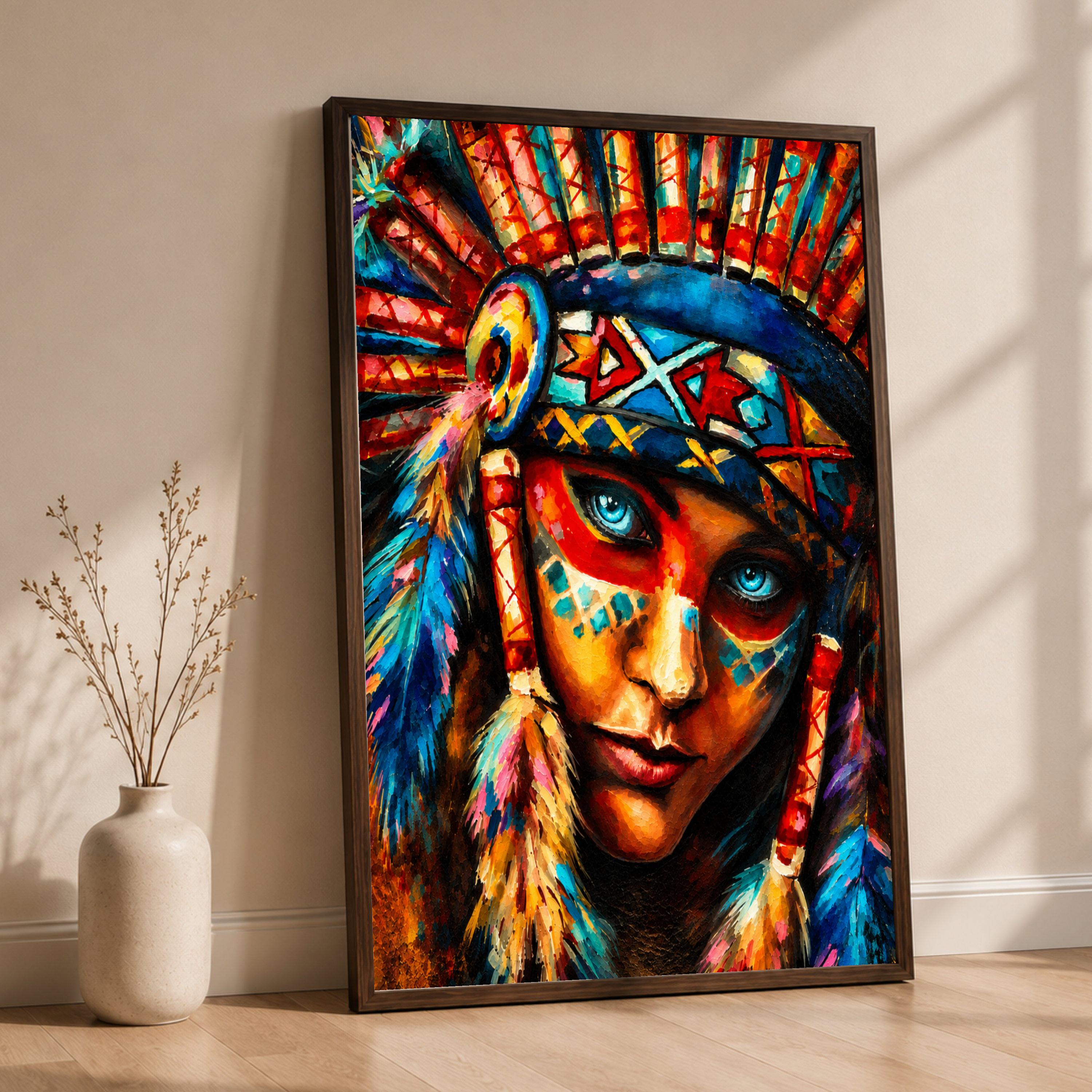 Native american warrior face paint - Etsy 日本