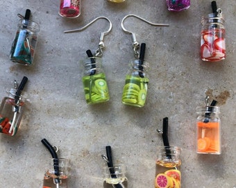 Fruit earrings