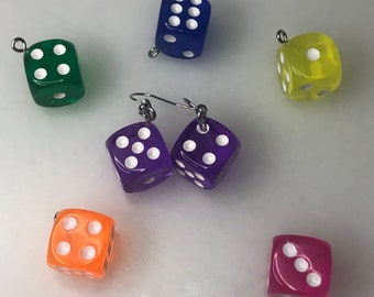 cube earrings