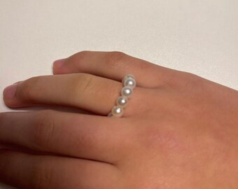 Pearl ring (plain)
