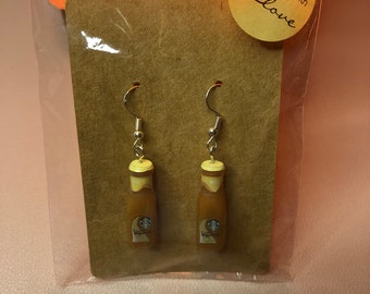 Starbucks earrings