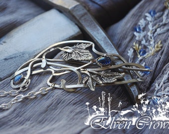 LARP elven brooch coat fibula nordic brooch Roleplay jewelry Cosplay brooch Viking style elven pin LARP jewelry Fantasy brooch