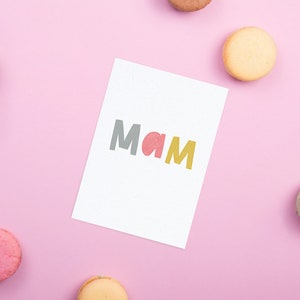 Biglietto per la festa della mamma, biglietto d'auguri ecologico, biglietti d'auguri irlandesi, festa della mamma in Irlanda