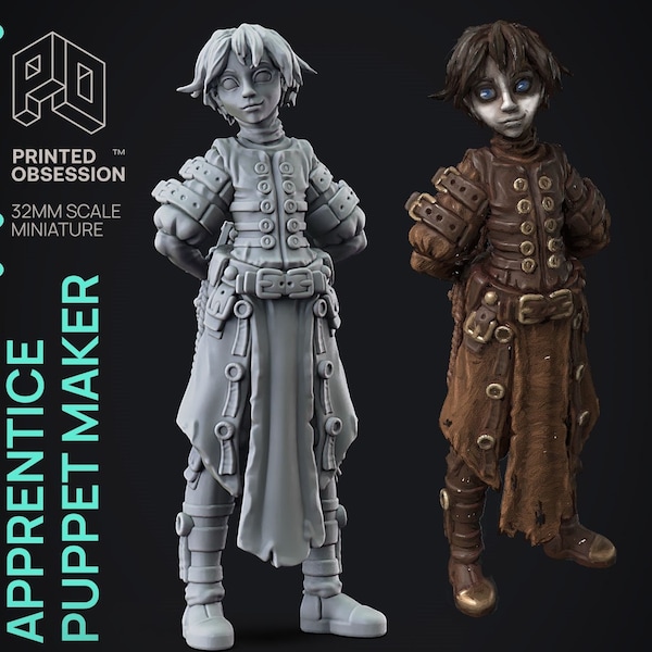 Dnd Puppet Master Apprentice Etsy