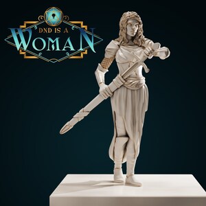 Aasimar cleric - Amahiah - DnD is a woman