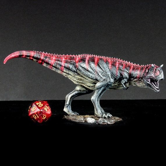 Carnotaurus Dinosaur Miniature Tabletop Gaming by - Etsy Carnotaurus Dinosaur Miniature Tabletop Gaming by - Etsy
