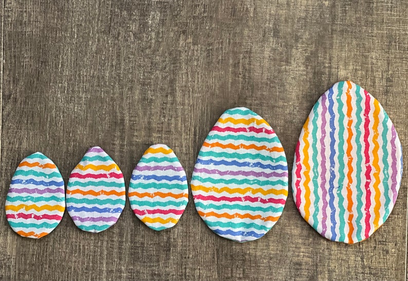 Easter Eggs Fillable Reusable Fabric Eggs Easter Egg Etsy