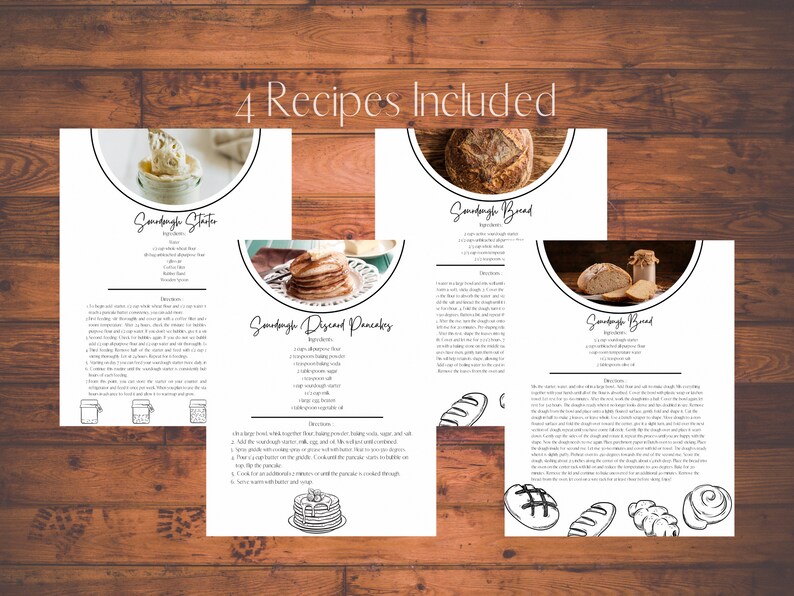 Sourdough Journal Sourdough Starter Sourdough Tracker Etsy