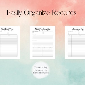 Editable Ultimate Rabbitry Bundle | Ultimate Rabbitry Record Keeping