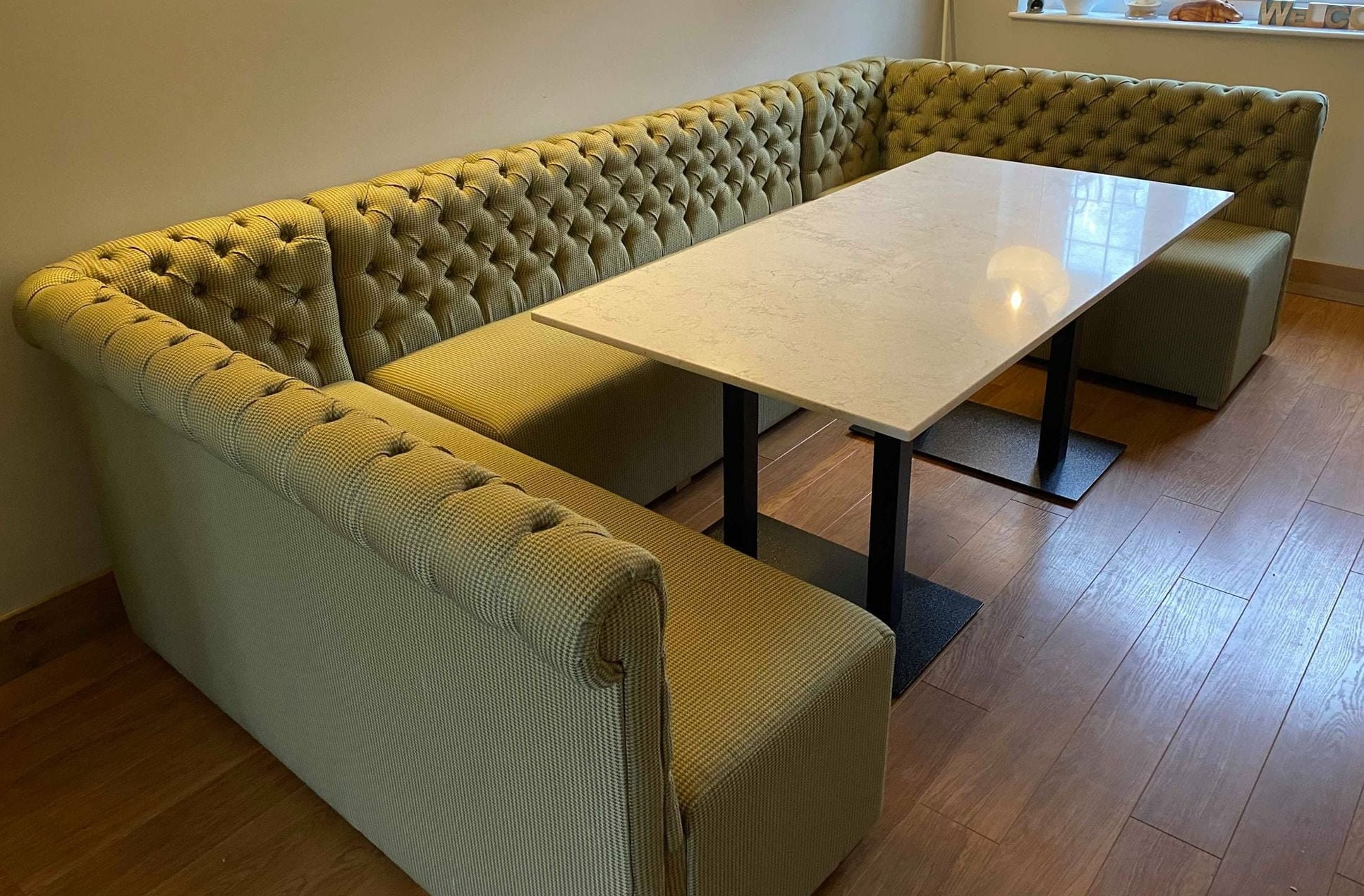 Dining Table Bespoke Booth Seating Kitchen Banquette Seating