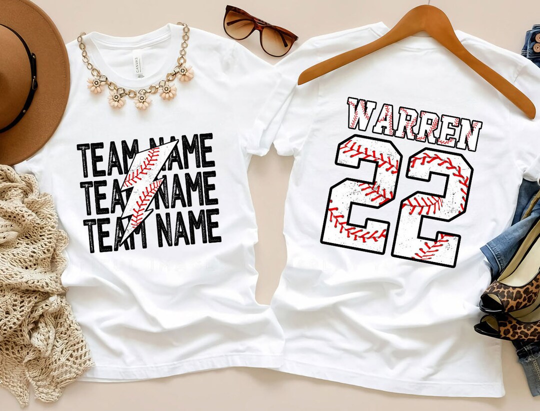 Personalized Team Name Baseball Png Game Day Baseball Png Etsy