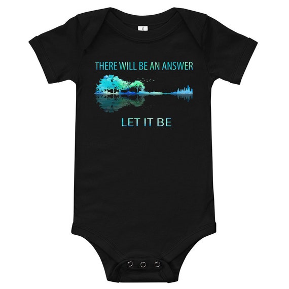 There Will Be an Answer Let-It Be Baby short sleeve one piece