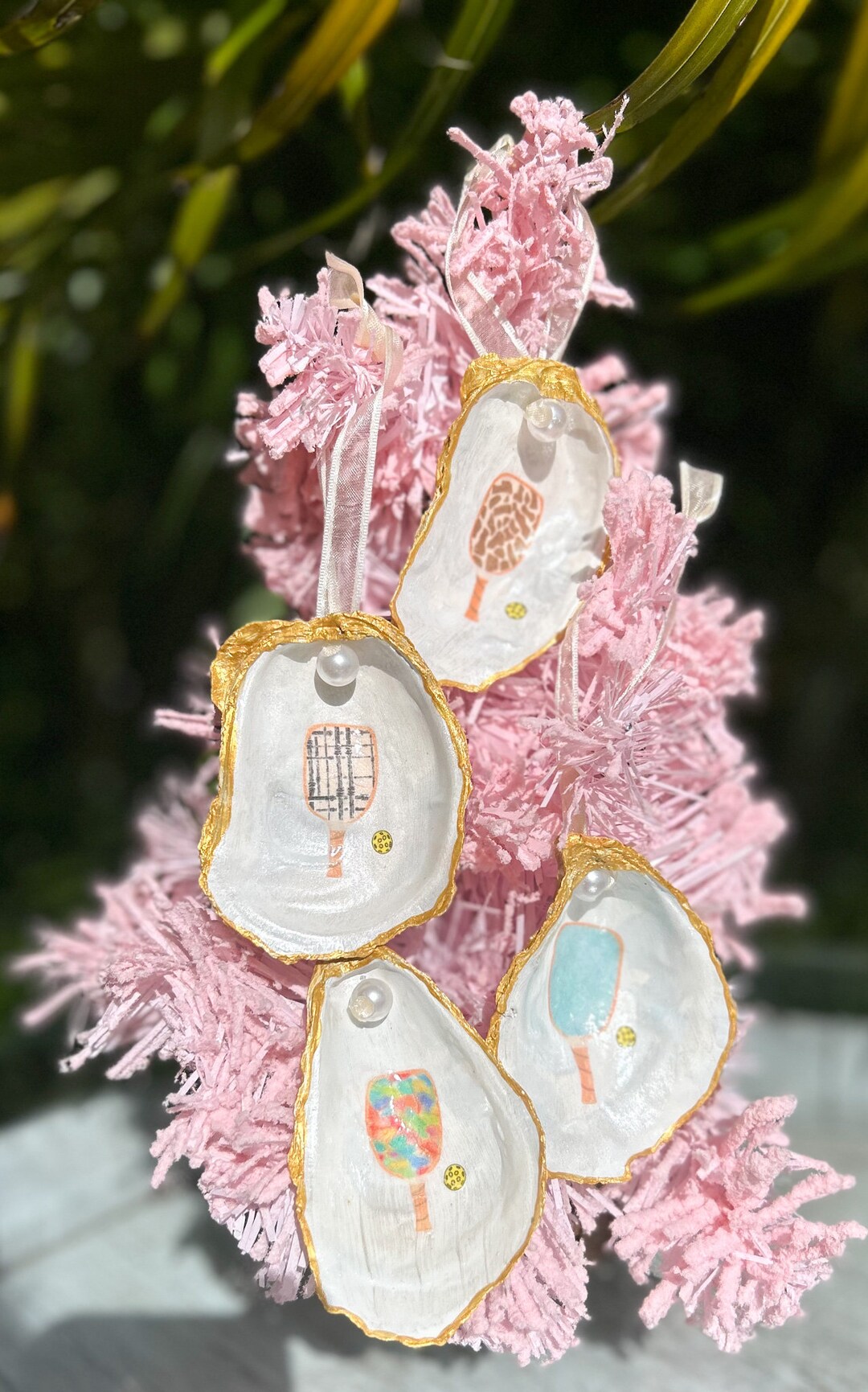 Pickleball Ornaments for Holiday Decorpickleball Holiday Giftpickleball