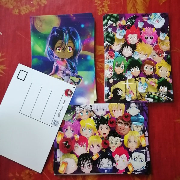 Carte postal Manga  hx mha original