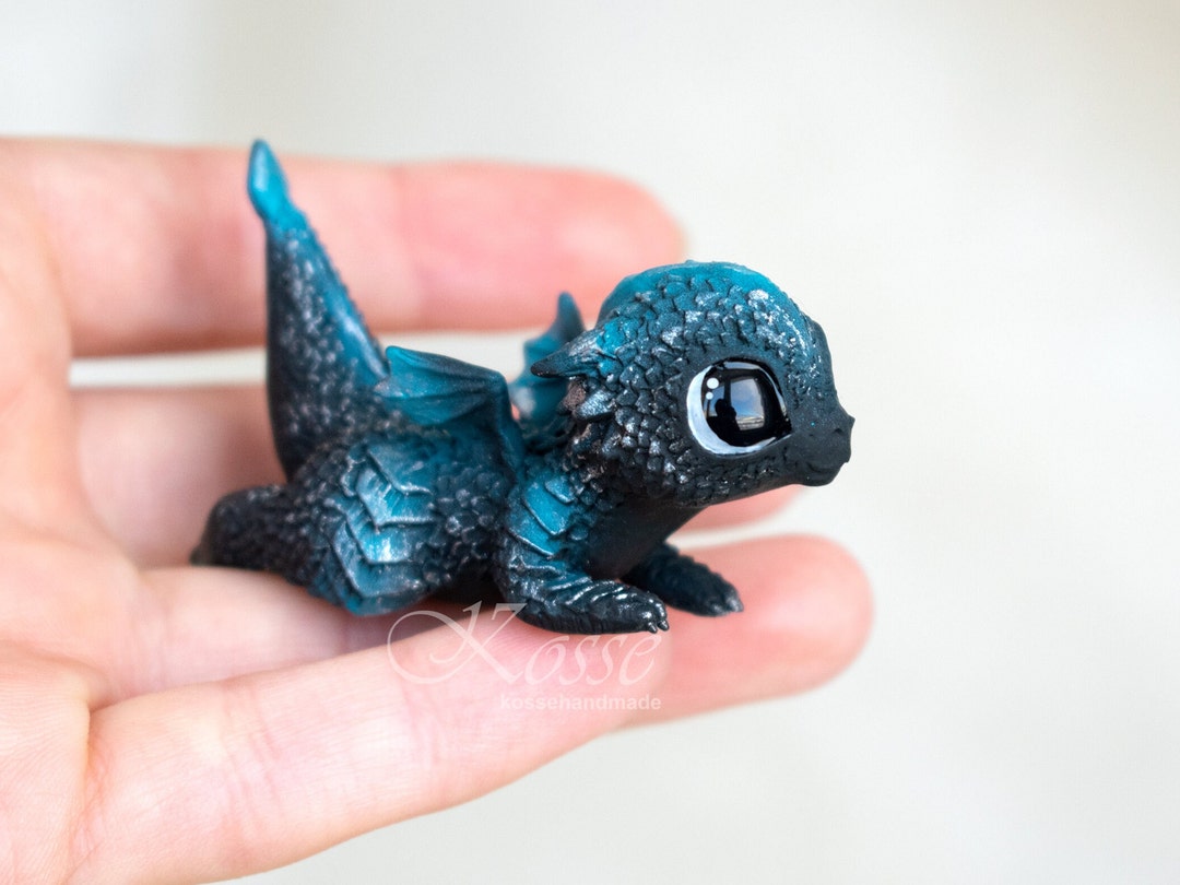 Cute Dragon Figurine Flying Dragon Toy Baby Dragon Etsy