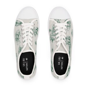Toile de STAR WARS - Women's Low Top Sneakers GREEN