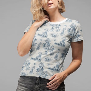 Toile de STAR WARS - Women's AOP Cut & Sew Tee