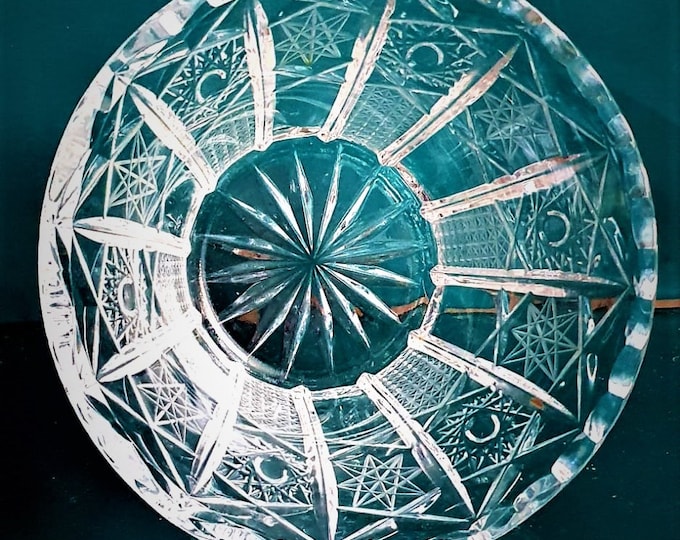 Featured listing image: Crystal Fruit Bowl Bohemia Series