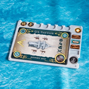 Armada PLA Ship Card and Token Display Board - 4 Pack